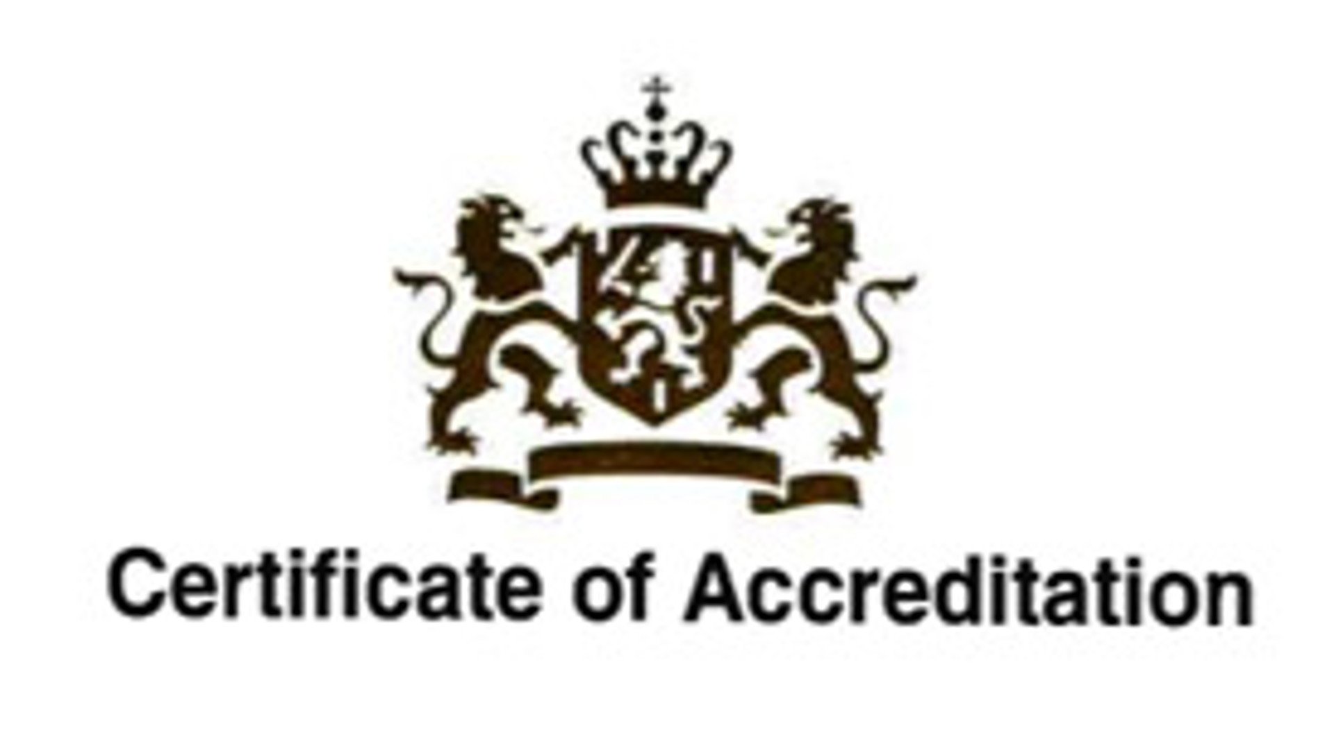 Certificate Of Accreditation Cover