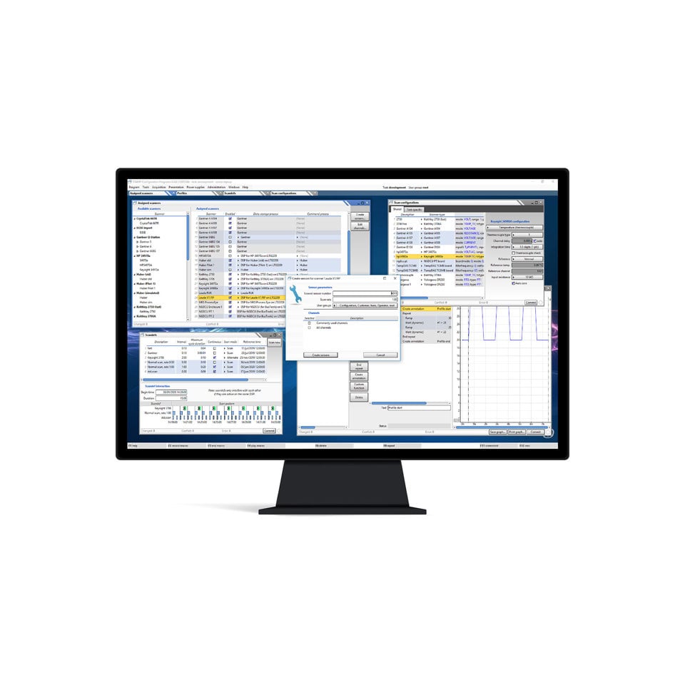 STAMP Configuration Program presented on a screen.