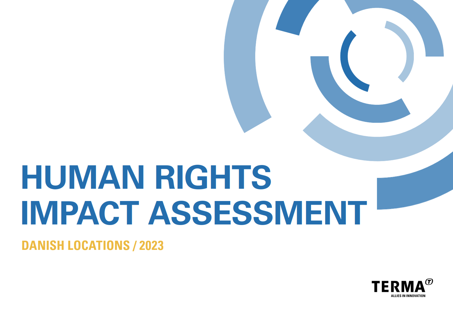 DK Human Rights Impact Assessment Danish Locations 2023