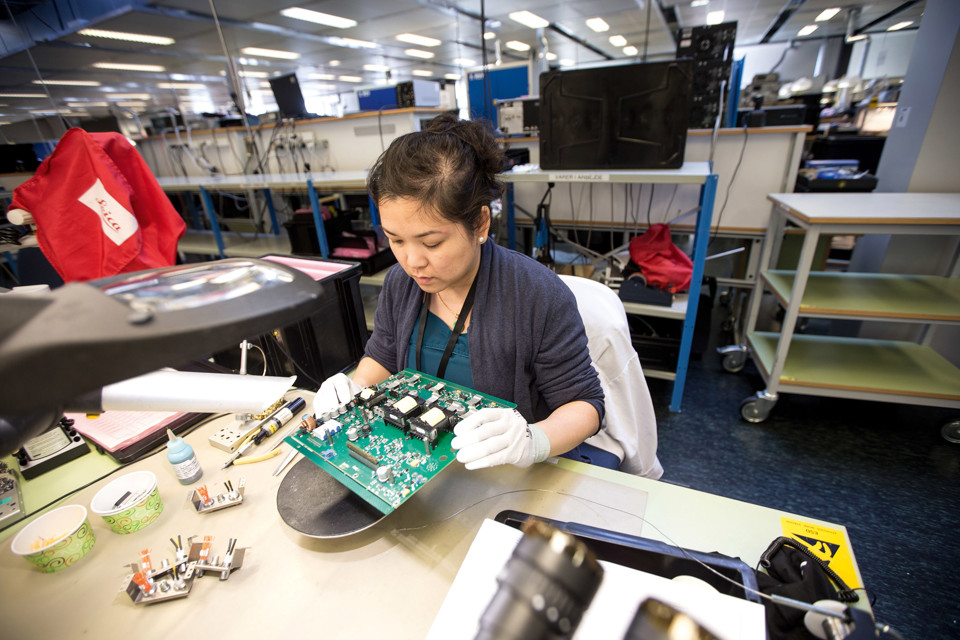 Woman Working At Terma