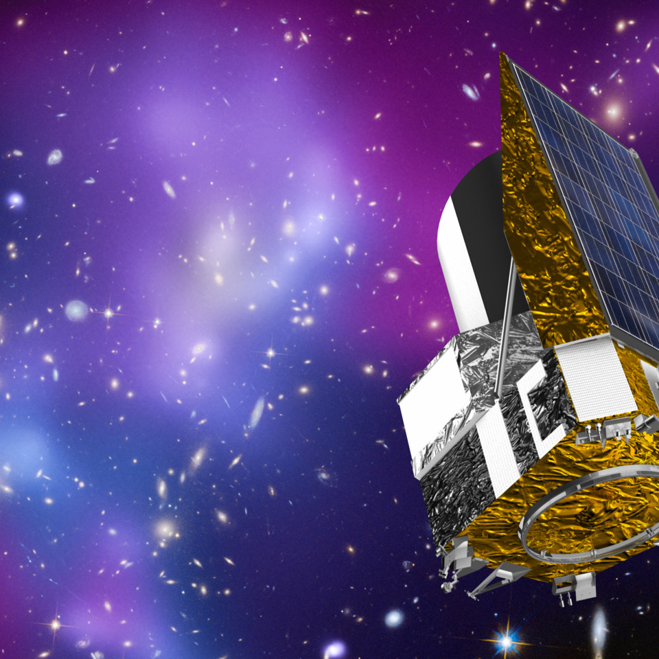 Euclid Spacecraft Illustration.