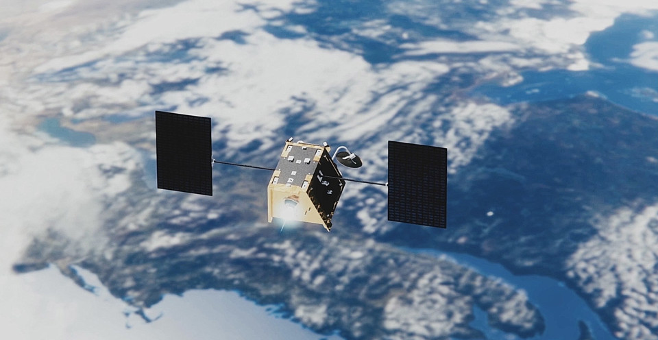 Oneweb Satellite With Thruster (1)