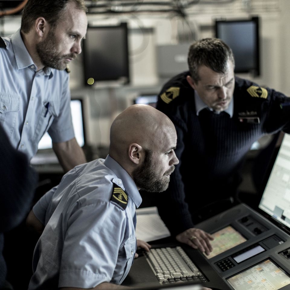 Command and control room.