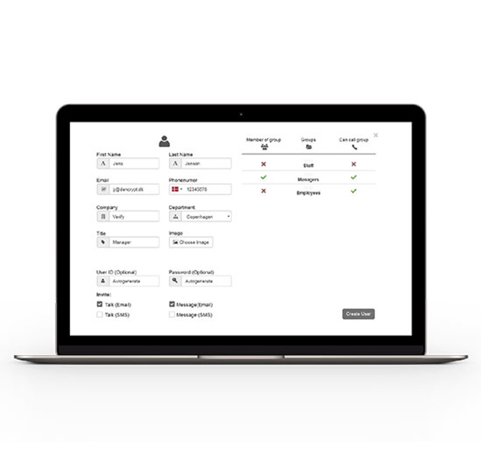 Dencrypt User Permission 550X320px