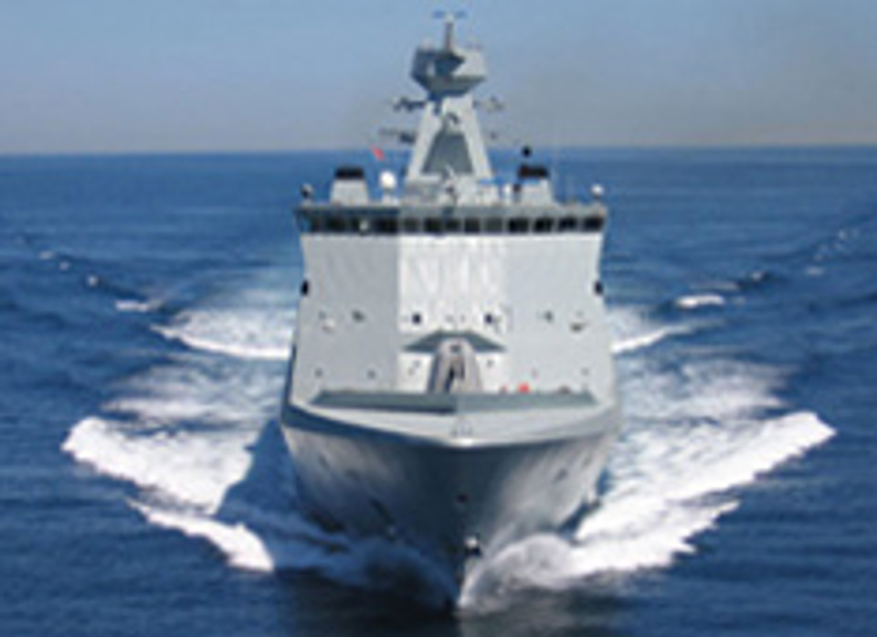Terma C-Series Combat System on the Royal Thai Navy’s landing platform dock.