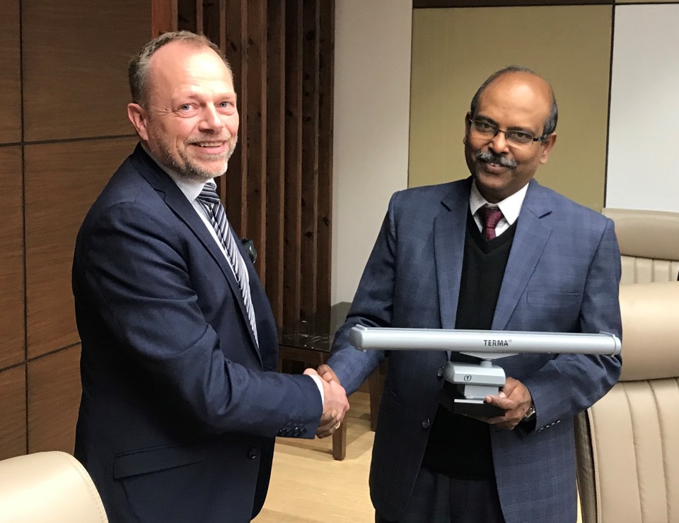 Bharat Electronics Limited and Terma Sign agreement for the Radar for Phase II of Indian Coastal Surveillance System Project, BEL