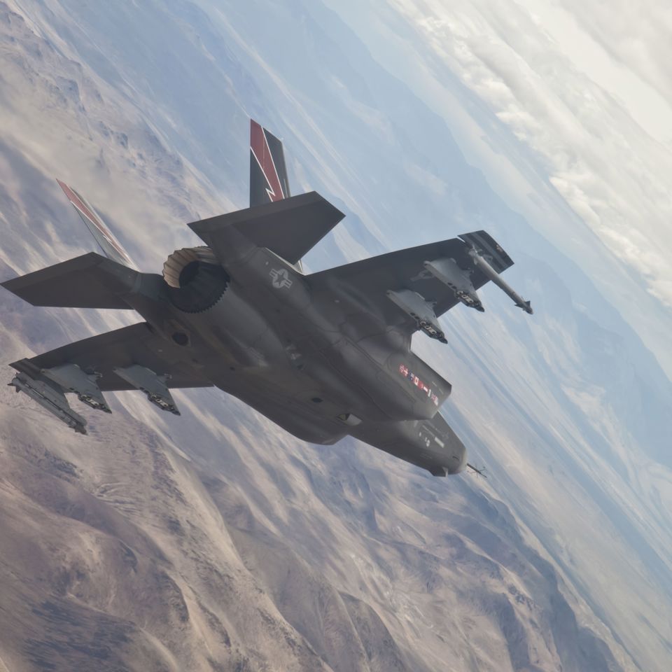 F-35 Lightning II (Joint Strike Fighter).