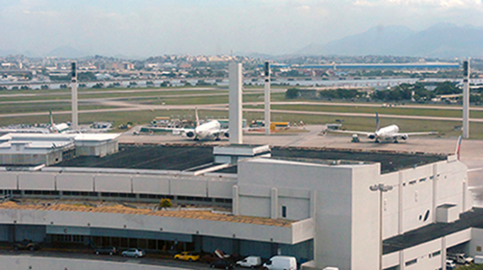 Rio de Janeiro International Airport. 