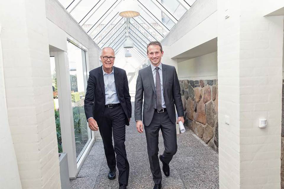 Minister of Finance, Kristian Jensen, visited Terma.