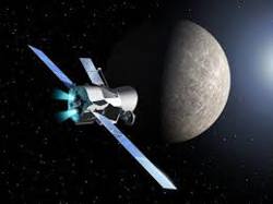 Mercurial BepiColombo satellite with Power Conditioning and Distribution Unit (PCDU) onboard.