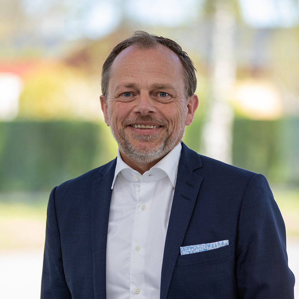 Portrait of Steen M. Lynenskjold Executive Vice President for Terma Government and Partnerships