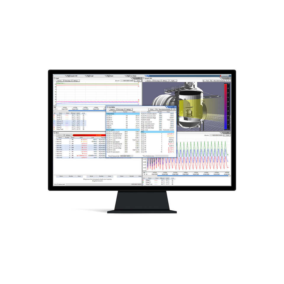 STAMP Common Presentation Client presented on a screen.