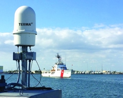 Terma provides ground surveillance radar for security at Port Canaveral, Florida, SCANTER 1002
