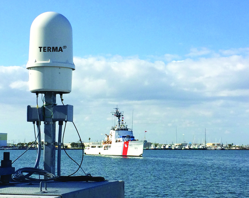 Terma provides SCANTER 1002 ground surveillance radar for security at Port Canaveral in Florida.