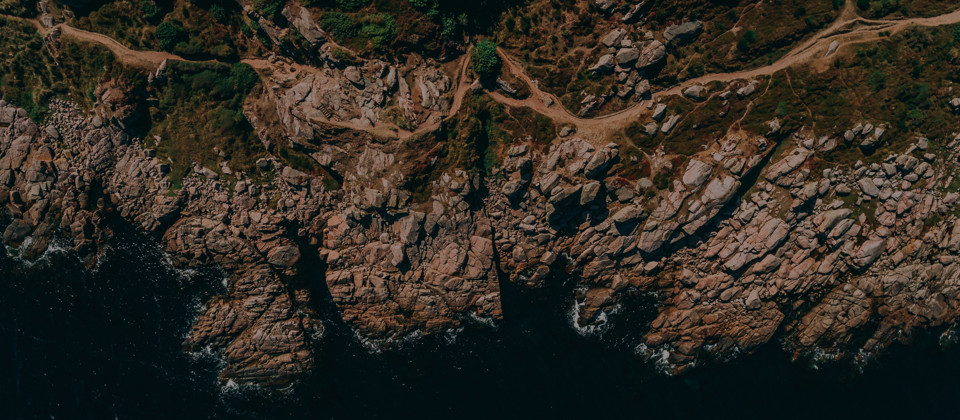 Coastline Bornholm, Denmark, protected by Terma radars.