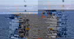 Terma's offshore radar solution on the British Hornsea One windfarm.