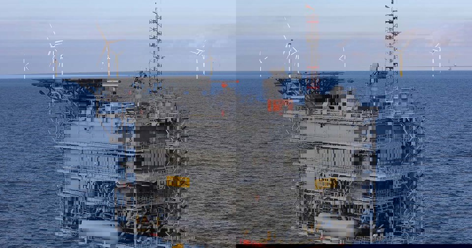 Terma's offshore radar solution on the British Hornsea One windfarm.