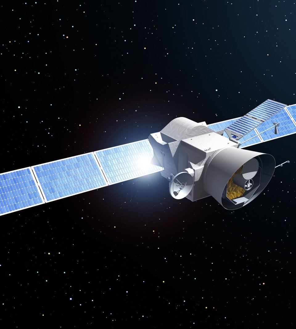 Satellite in space.