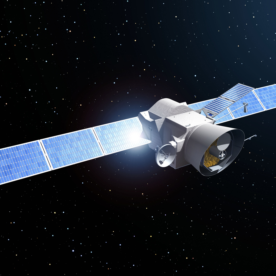 Satellite in space.
