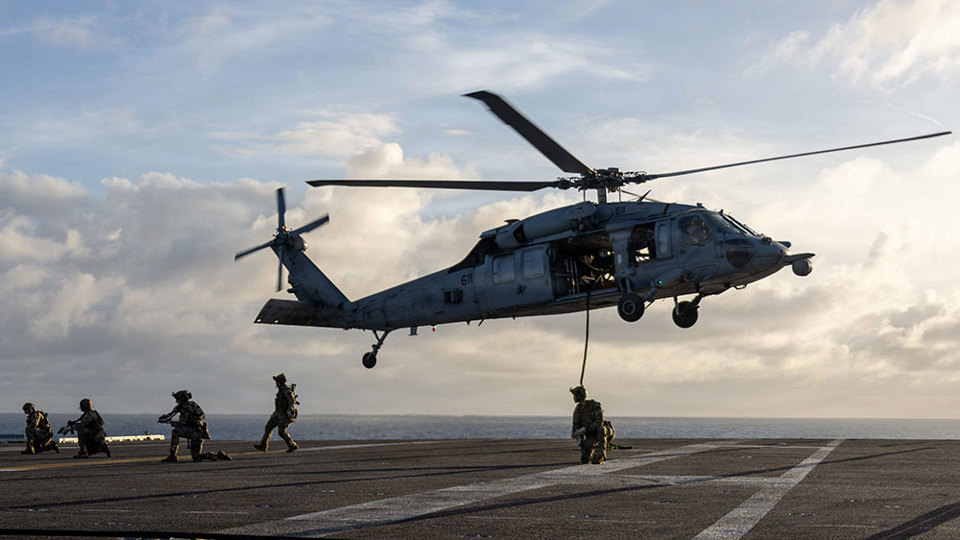 MH-60S Sea Hawk helicopter