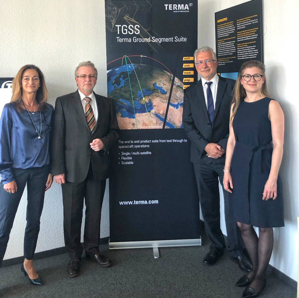 MEP Michael Gahler visited Terma GmbH in Darmstadt.