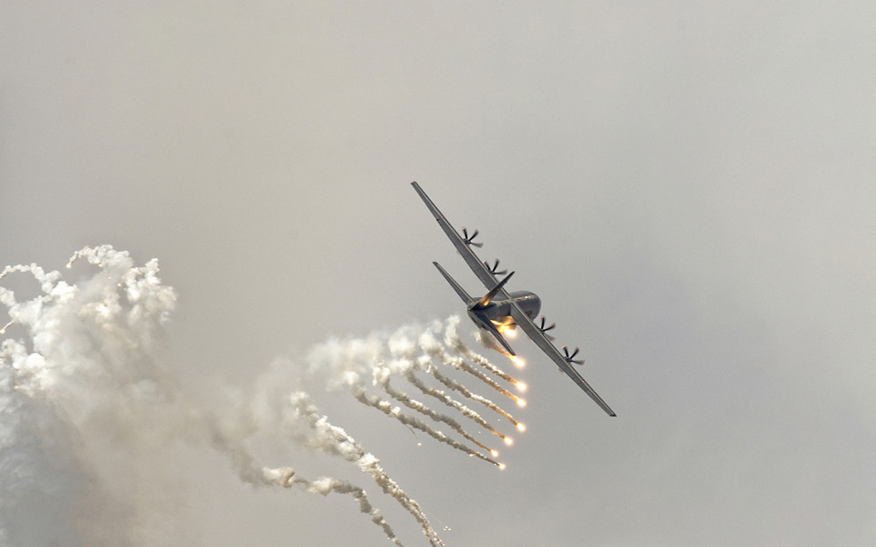 IGP2657 Lockheed Martin C 130J 30 Hercules L 382 B 538 Danish AF Flares Adjusted Small