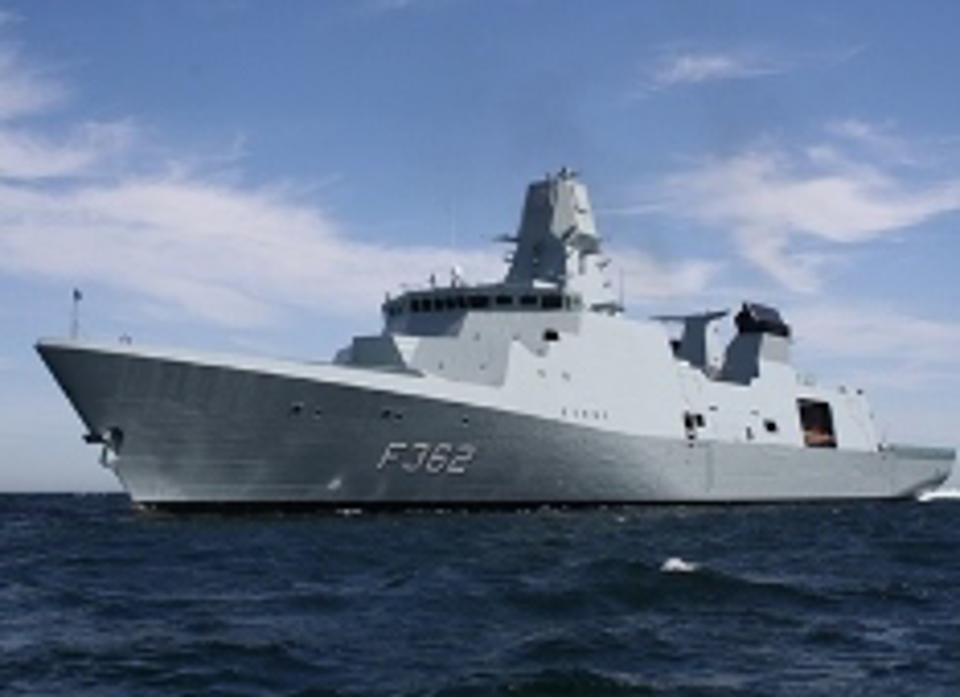 Terma radar systems for the Danish Navy’s new frigates, SCANTER 6000