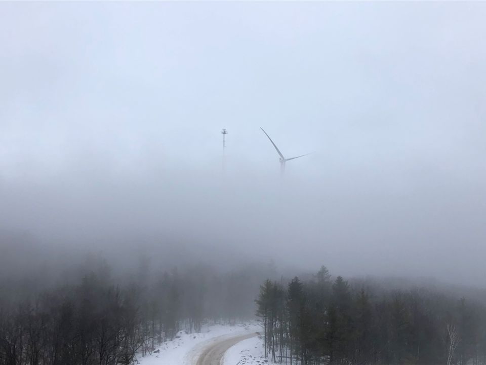 Wind turbine in the USA