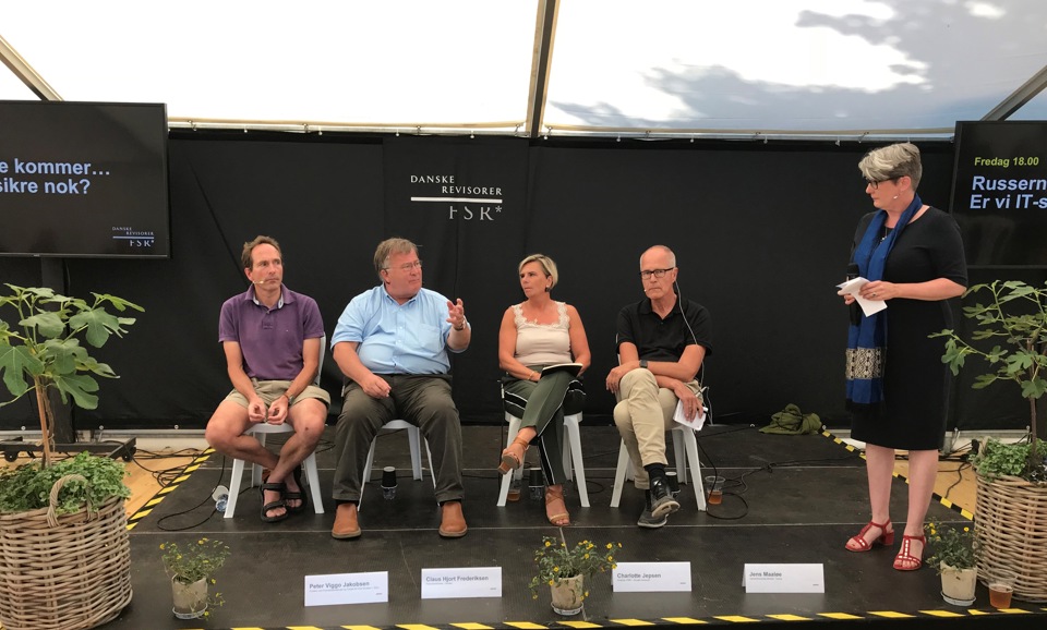 Terma at the People’s Political Festival 2018. Terma ved Bornholms folkemøde 2018