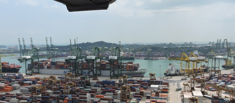 Terma SCANTER Radar at Singapore Port.