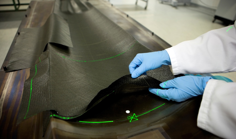 F-35 Aerostructure laser.