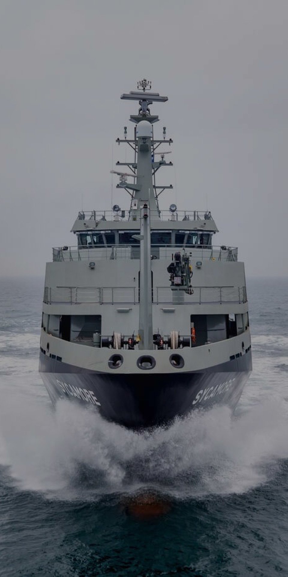 Training Vessel MV Sycamore with Terma naval radars