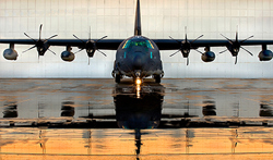 Lockheed Martin C-130J Super Hercules.