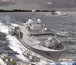 Mine Countermeasures Vessels.