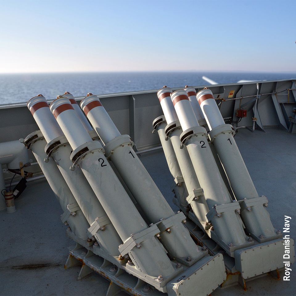 Terma C Guard Decoy Launcher System For Naval Platforms 1000X1000px