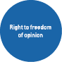 Right to freedom of opinion