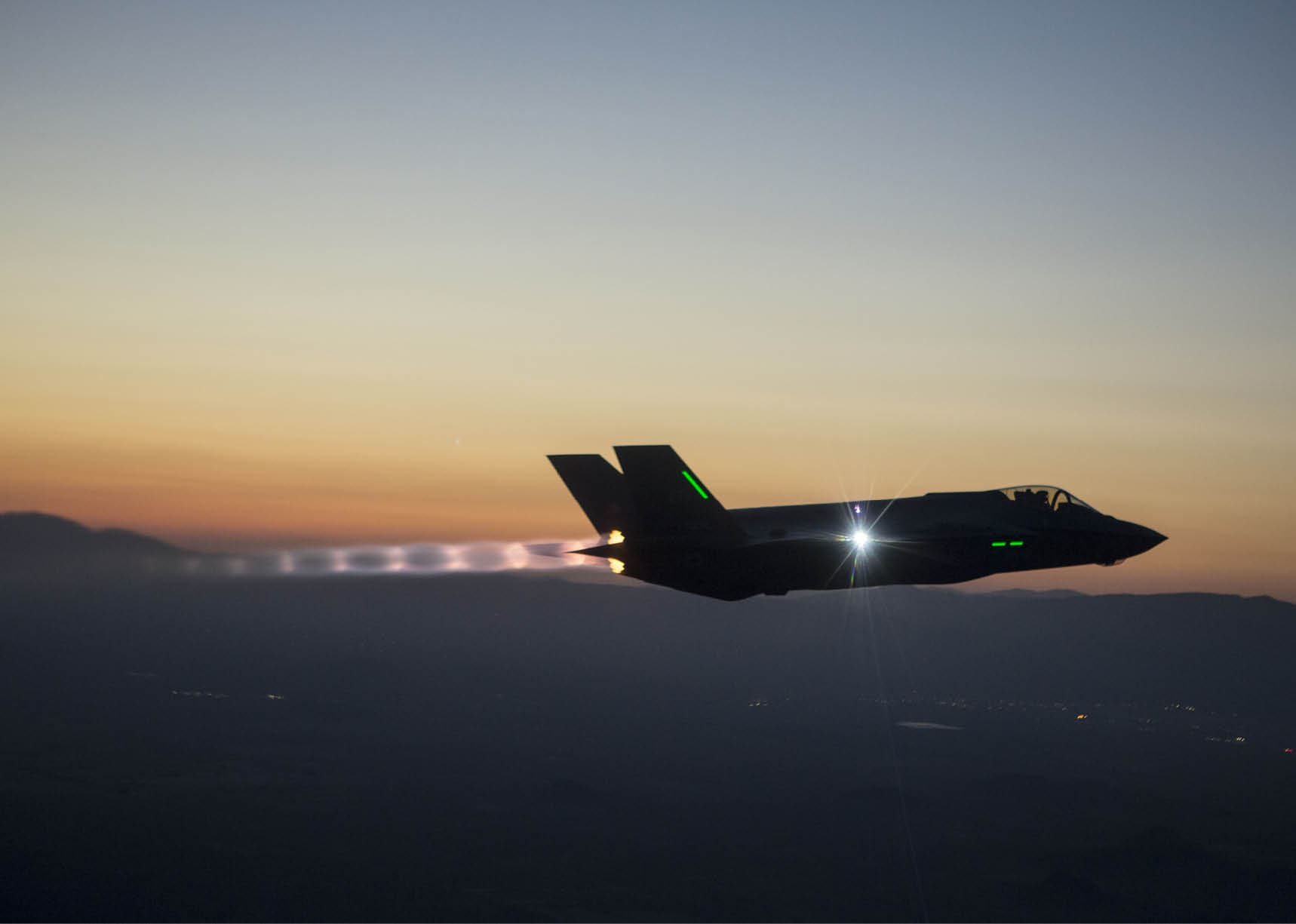 Night IMC flight, Edwards AFB, CA, April 25, 2013 Pilot LtCol. Brent “Gunner" Reinhardt